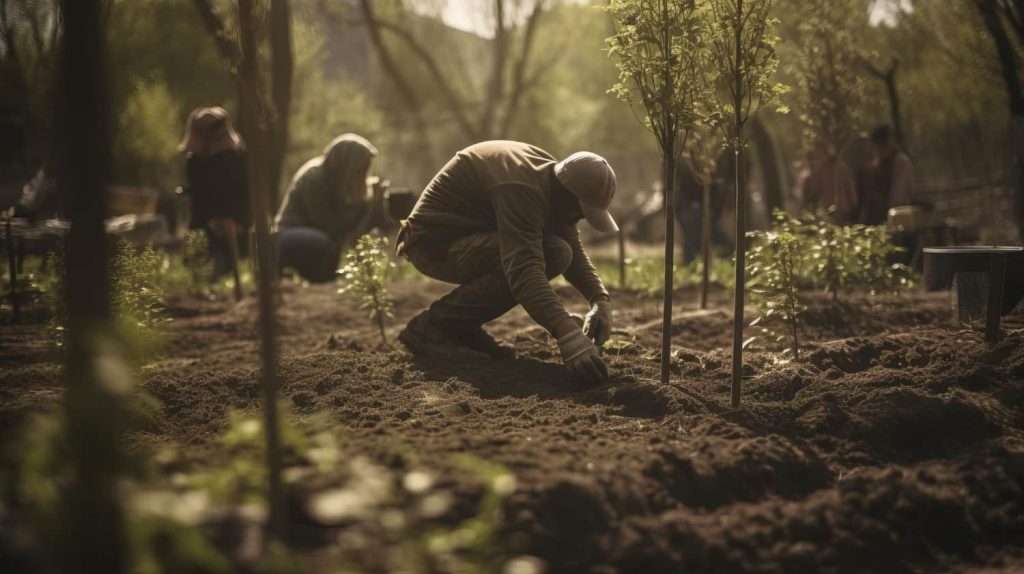 Reforestación en la Patagonia Argentina